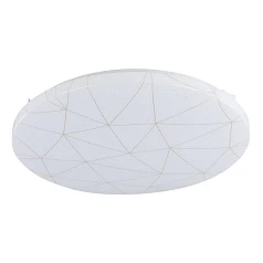 купить 900612 Потолочный светильник RENDE, LED 19,5W, 2300lm, H60, ?380, сталь, белый/пластик, белый, золотой в интернет-магазине