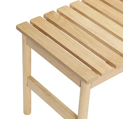 фото БАНКЕТКА ROW HUBSCH 122 СМ, ДУБ, НАТУРАЛЬНЫЙ в интерьере