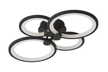 Люстра Oris 4 rings black в интернет-магазине