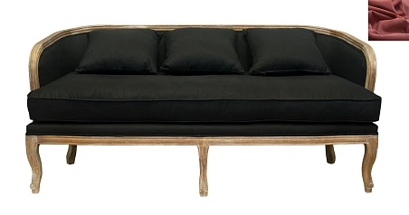 заказать Красный диван Nora классический в интернет-магазине