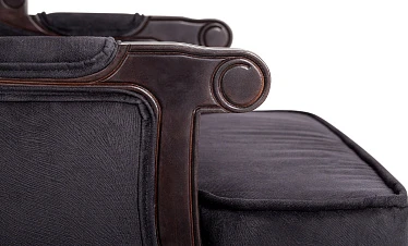 купить красивый Двухместный дизайнерский диван Brody Double Black