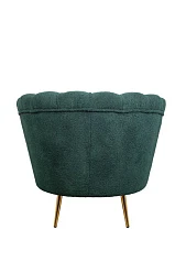 Низкое кресло Pearl Green Boucle на заказ
