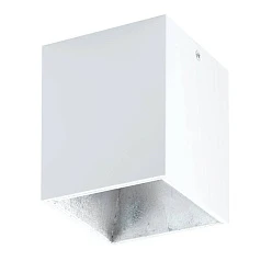 купить 94499 Светодиодный потолочный светильник POLASSO, 1х3,3W (LED), 100X100, белый, серебряный