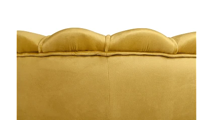 купить Кресло с пуфом ракушка Pearl Yellow
