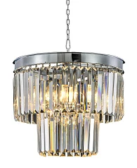 красивые Люстра Odeon 2 Rings Chrome