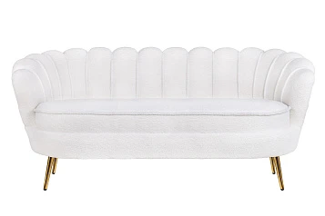 фото Трехместный диван ракушка Pearl Triple Boucle в интерьере