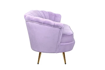 стильный Диван ракушка для гостиниц Pearl Triple Purple на заказ