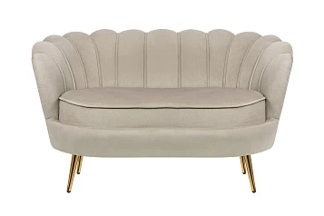 фото Дизайнерский двухместный диван Pearl Double Taupe в интерьере