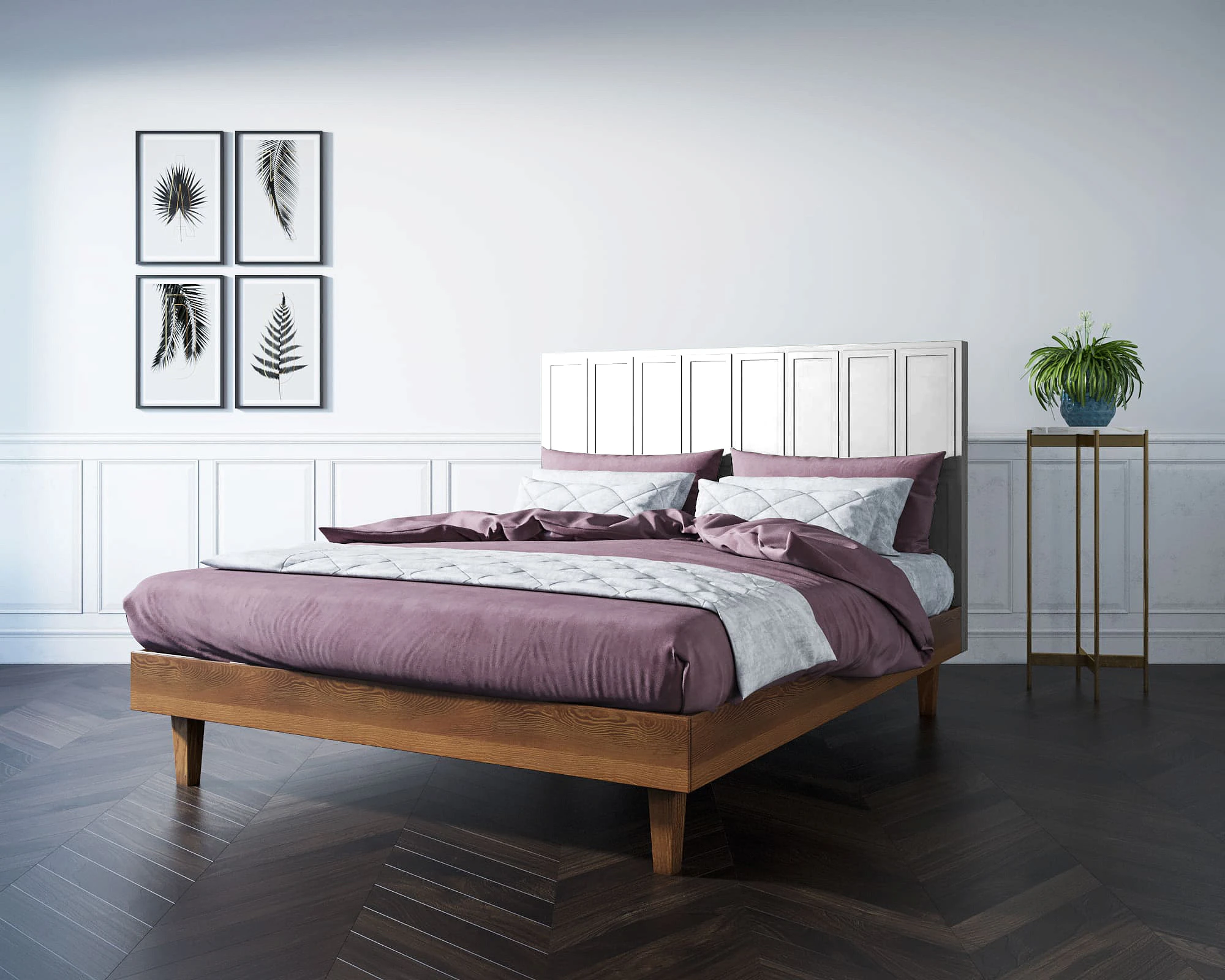 Кровать "Andersen" 180х200 см арт AN180WH в интернет-магазине
