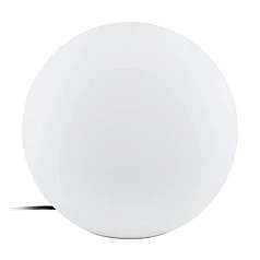 Уличный напольный светильник MONTEROLO-Z, E27, 1X9W, IP65, H390, ?390, пластик, белый