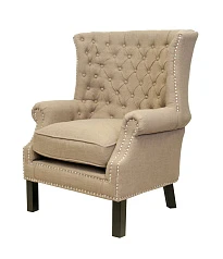 Классическое кресло Teas Brown в интерьере