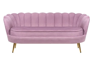 стильный Диван ракушка Pearl Triple Pink