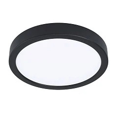 купить 900278 Уличный настенно-потолочный светильник ARGOLIS 2, LED 20,5W, 2400lm, IP44, H30, ?285, сталь, черный/ пластик, белый в интернет-магазине