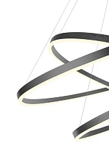 купить Люстра Orblaze 3 rings 1000 black