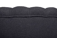 фото Низкое кресло Pearl Black Boucle в интерьере