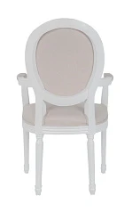 Мягкое полукресло с подлокотниками Diella White в интернет-магазине