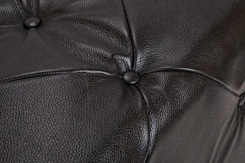 купить красивые Дизайнерский пуф Amrit Black Leather