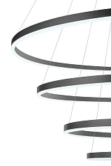 заказать Люстра Orblaze 4 rings 1000 black
