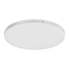 заказать 97271 Светодиодный накладной светильник FUEVA 1 диммир., 25W(LED), 2700lm, ?500, H30, алюминий, cеребр в интернет-магазине