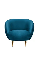 красивое Мягкое кресло для гостиниц Small Benee Izumrud на заказ