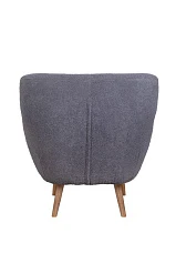 Низкое кресло Fuller Grey Boucle в интерьере