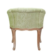 Низкое кресло ретро Kandy Green в интерьере