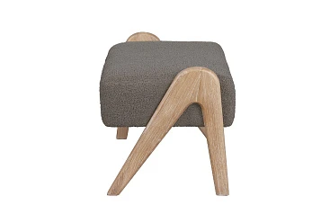 Кресло с пуфом Arrow Oak V2 в интерьере