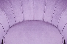 Низкое кресло ракушка Pearl Purple на заказ в интернет-магазине
