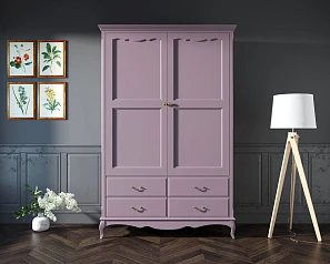 фото Шкаф "Leontina Lavanda" двустворчатый с ящиками арт ST9327KR2L