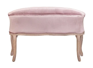 Двухместный дизайнерский диван Kandy Double Pink Velvet на заказ