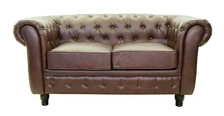 красивый Диван Chesterfield Brown 2S на заказ