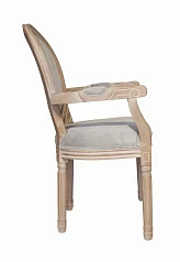 купить Мягкий стул с подлокотниками Volker Arm Grey