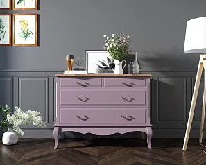 красивый Комод «Leontina Lavanda» на 4 ящика арт ST9315L
