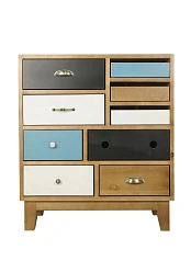 стильный Комод «Aquarelle Birch» 9 ящиков арт RE-18ETG/4