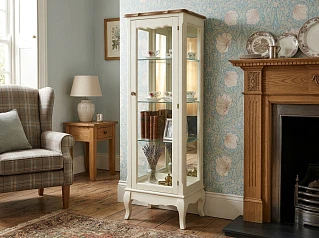 заказать Шкаф "Леонтина (Leontina)" для посуды узкий/низкий арт ST9319 в интернет-магазине