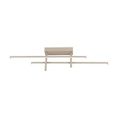 красивые 901886 Светодиодный настенно-потолочный светильник TREPILIANO, 20W(LED), 3000K, 2500lm, алюминий, сталь, песочный, белый на заказ