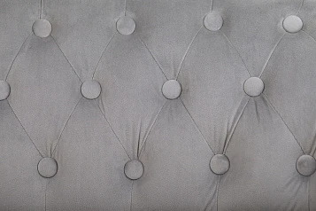 Двухместный дизайнерский диван Kandy Double Grey Velvet