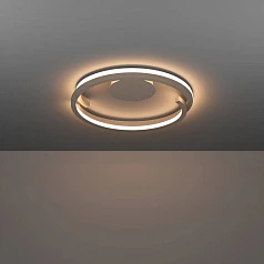 купить 901823 Светодиодный настенно-потолочный светильник с регулировкой цветовой температуры MEZZOMONTE, 40W(LED), 2700-6500K, 3200lm, алюминий, сталь, песо