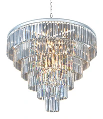 купить красивые Люстра Odeon 6 Rings Silver