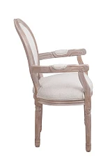 красивый Мягкий стул с подлокотниками Volker Arm Beige V2 на заказ