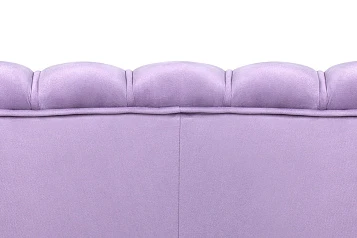 Диван ракушка для гостиниц Pearl Triple Purple