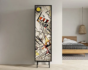 фото Шкаф c одной дверкой "Emerson" by Kandinsky арт EM101/Print_01