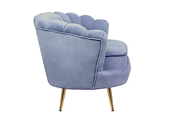 красивый Диван ракушка Pearl Double Blue в интернет-магазине