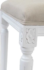 красивые Дизайнерский обеденный стул Lotos White