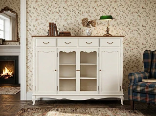 фото Комод-витрина "Леонтина (Leontina)" арт ST9363 в интерьере