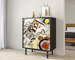 купить красивый Комод на восемь ящиков "Emerson" by Kandinsky арт EM20/Print_01