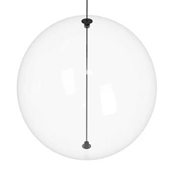 заказать 390334 Люстра диммируемая ESPARDELLO, 8X5,4W (LED), 3000K, 4080lm, L1170, B200, H1500, сталь, черный/стекло, прозрачный