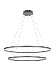 купить красивые Люстра Orblaze 2 rings 1000 black в интернет-магазине