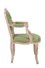 купить Мягкий стул с подлокотниками Mones Green V2