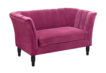 фото Дизайнерский двухместный диван Dalena Violet